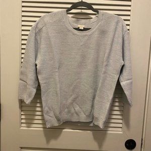 Cropped Quarter Sleeve Sweater